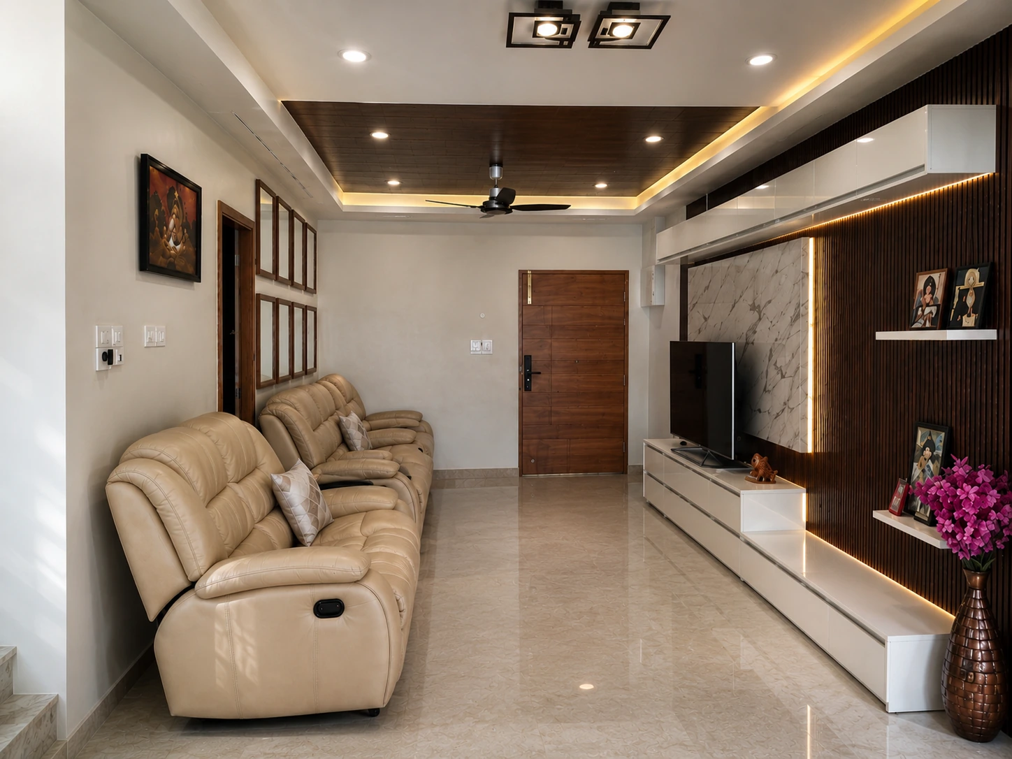 Residential interior project in Hyderabad by DICE