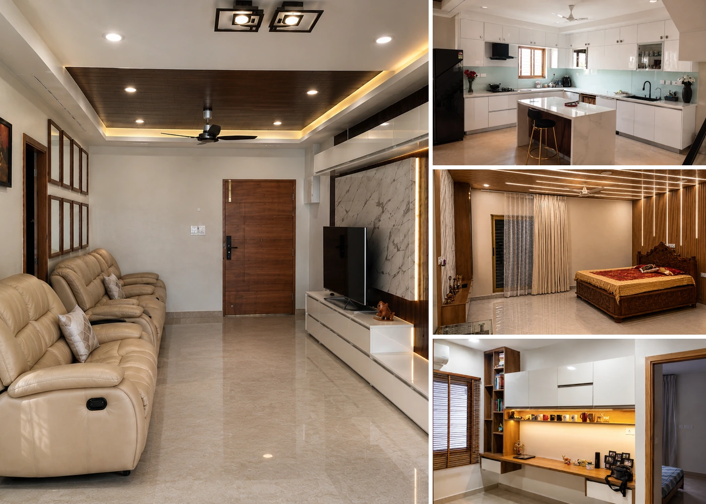 Narsingi residential interior project by DICE in Hyderabad